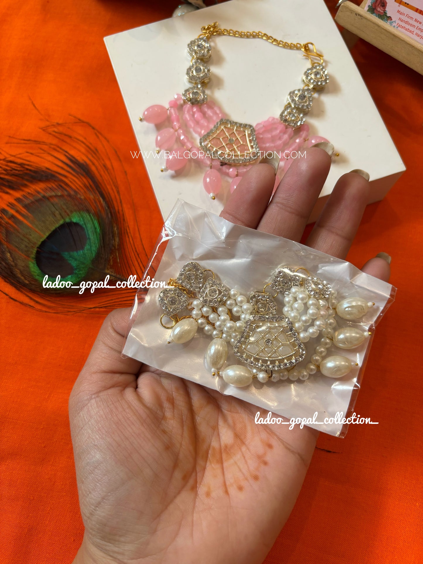 Shahi mala for laddu gopal/ radha rani