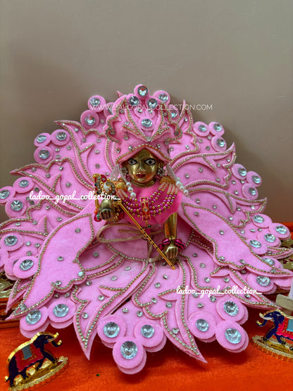 Velvet poshak for laddu gopal