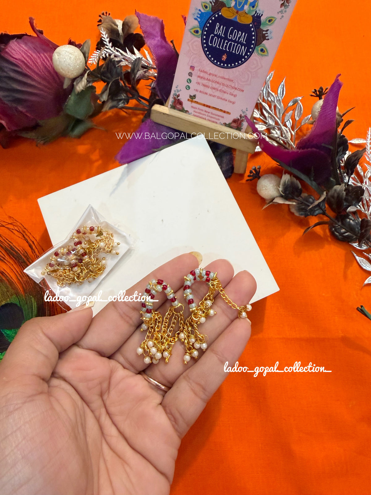 Heavy bangles for laddu gopal