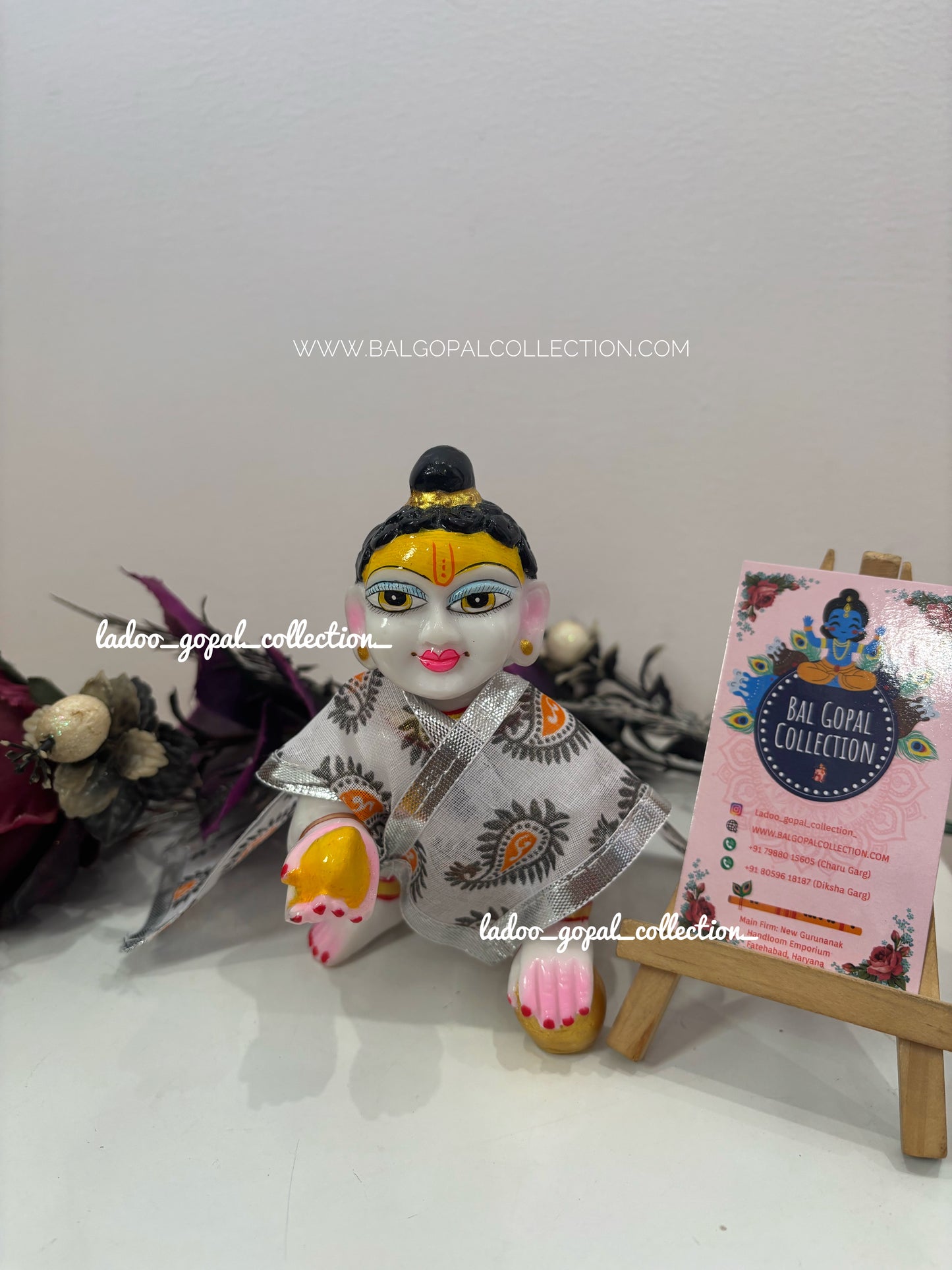 Chira vastra for laddu gopal (set of 2)