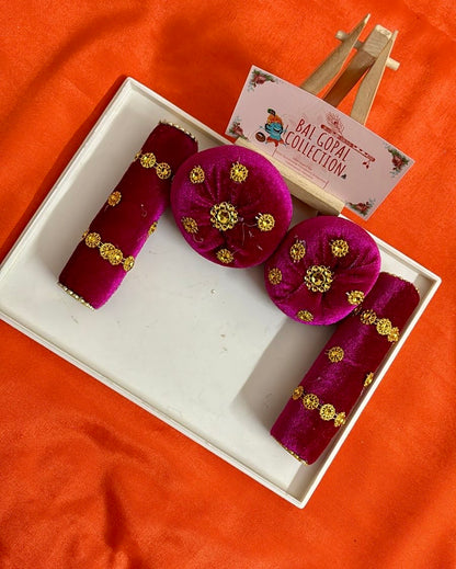 Pillow set for laddu gopal