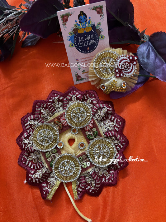 Heavy poshak for laddu gopal size 0-1