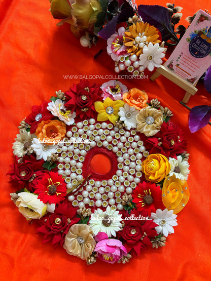 Vrindavan Phool Shringar Poshak for laddu gopal