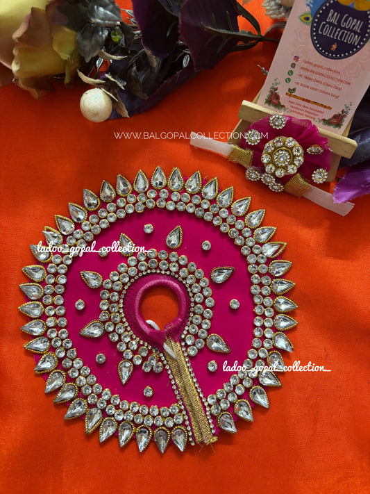 Heavy kudan poshak for laddu gopal