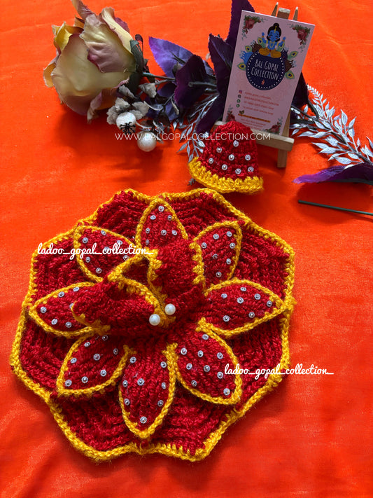 Heavy woollen poshak for laddu gopal