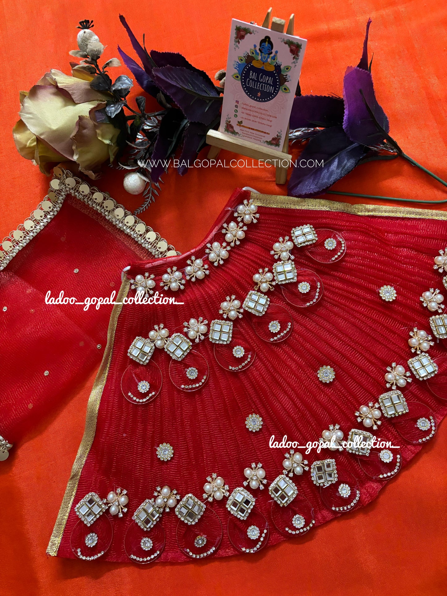 Lehnga Patka for Mata Rani