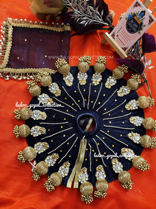 Rajsi Swarn Poshak for laddu gopal/ Radha rani