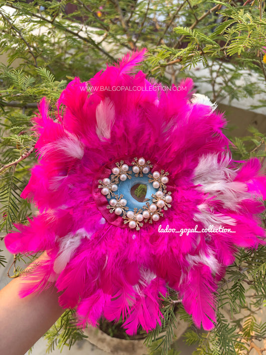 Feather poshak for laddu gopal size 2-3