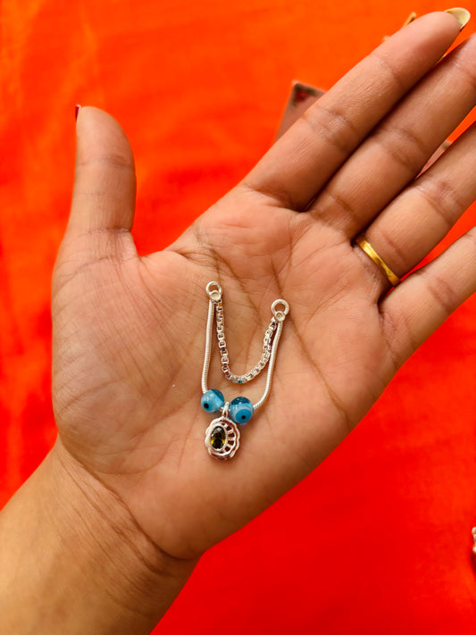 Pure silver chain for laddu gopal