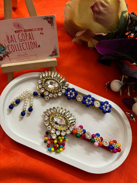 Heavy stone bansi for laddu gopal