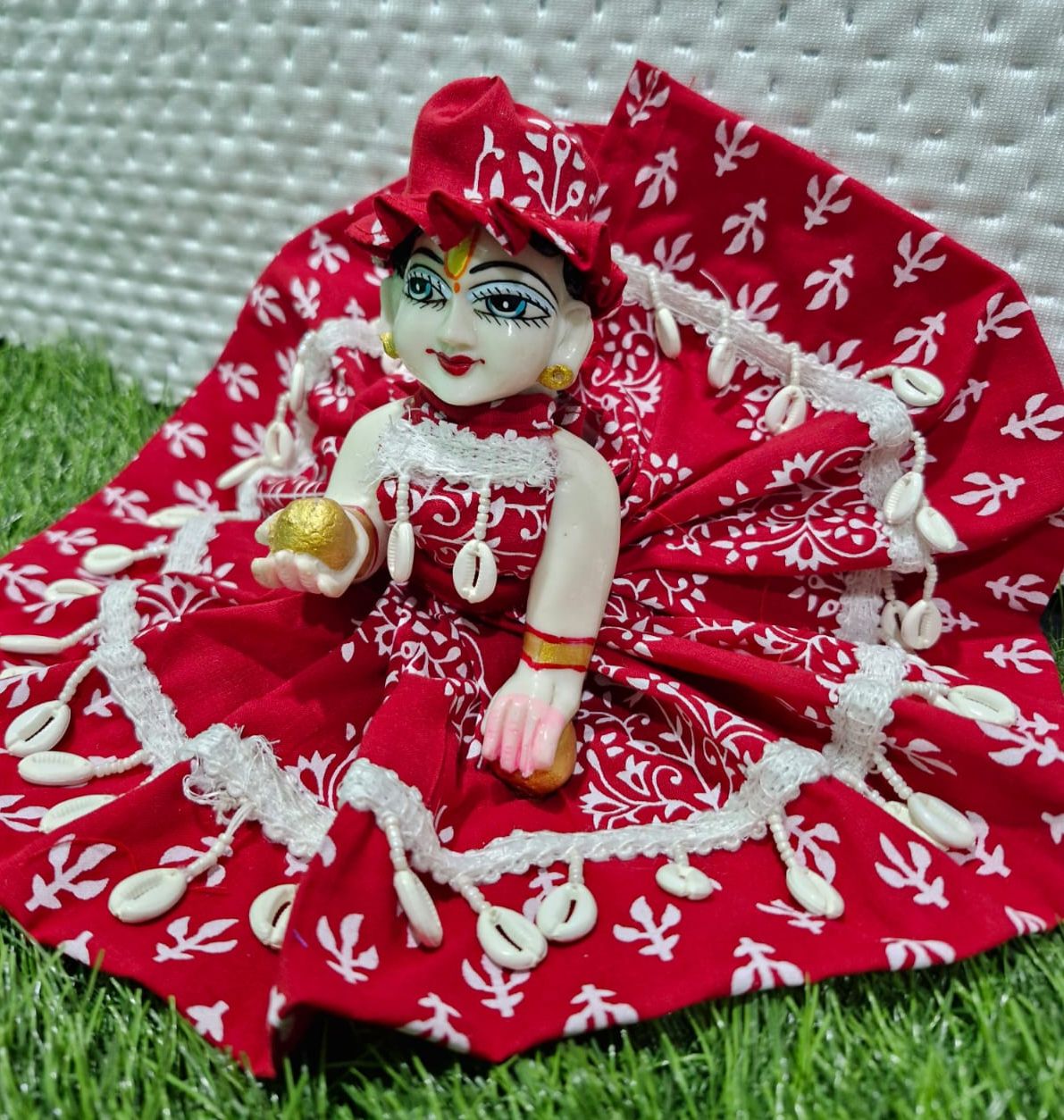 Cotton dress for laddu gopal