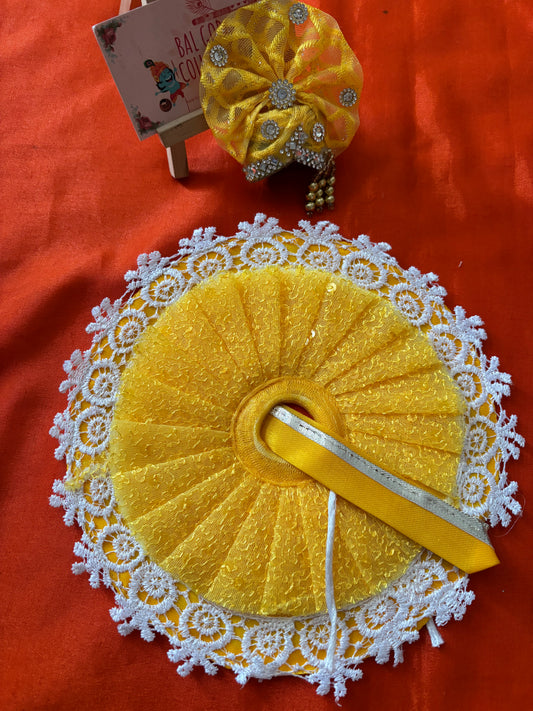 Summer dress with pagdi for laddu gopal