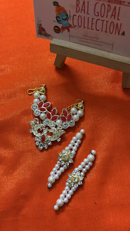 Heavy mala+bangles for laddu gopal