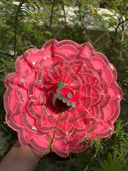 Summer frill dress for laddu gopal
