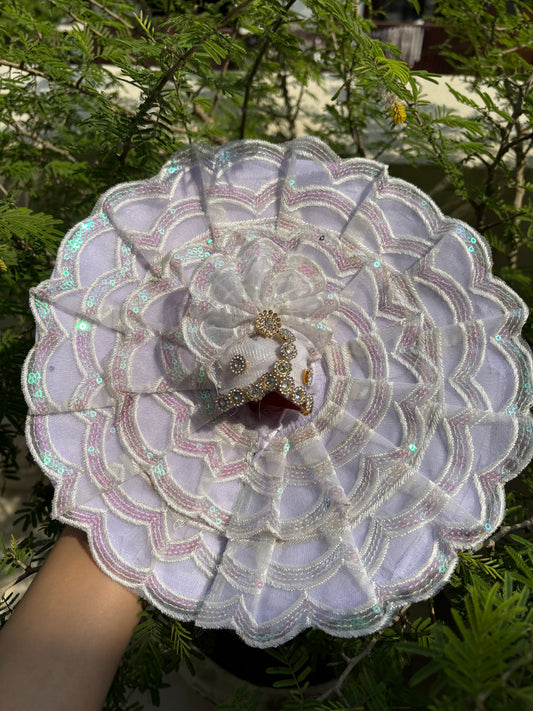 Summer frill dress for laddu gopal