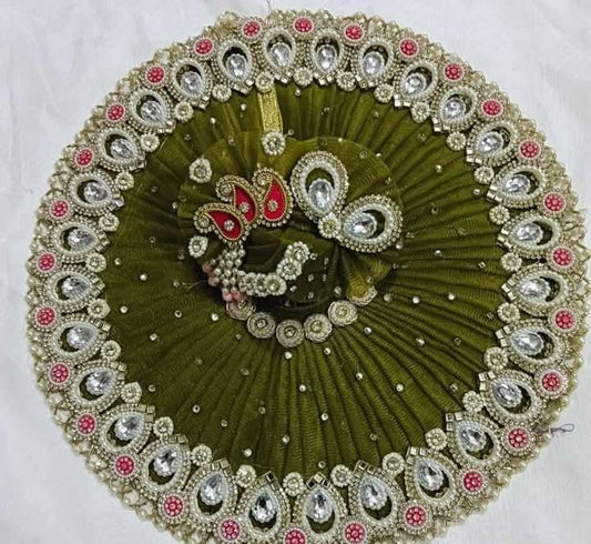 Heavy poshak for laddu gopal with pagdi