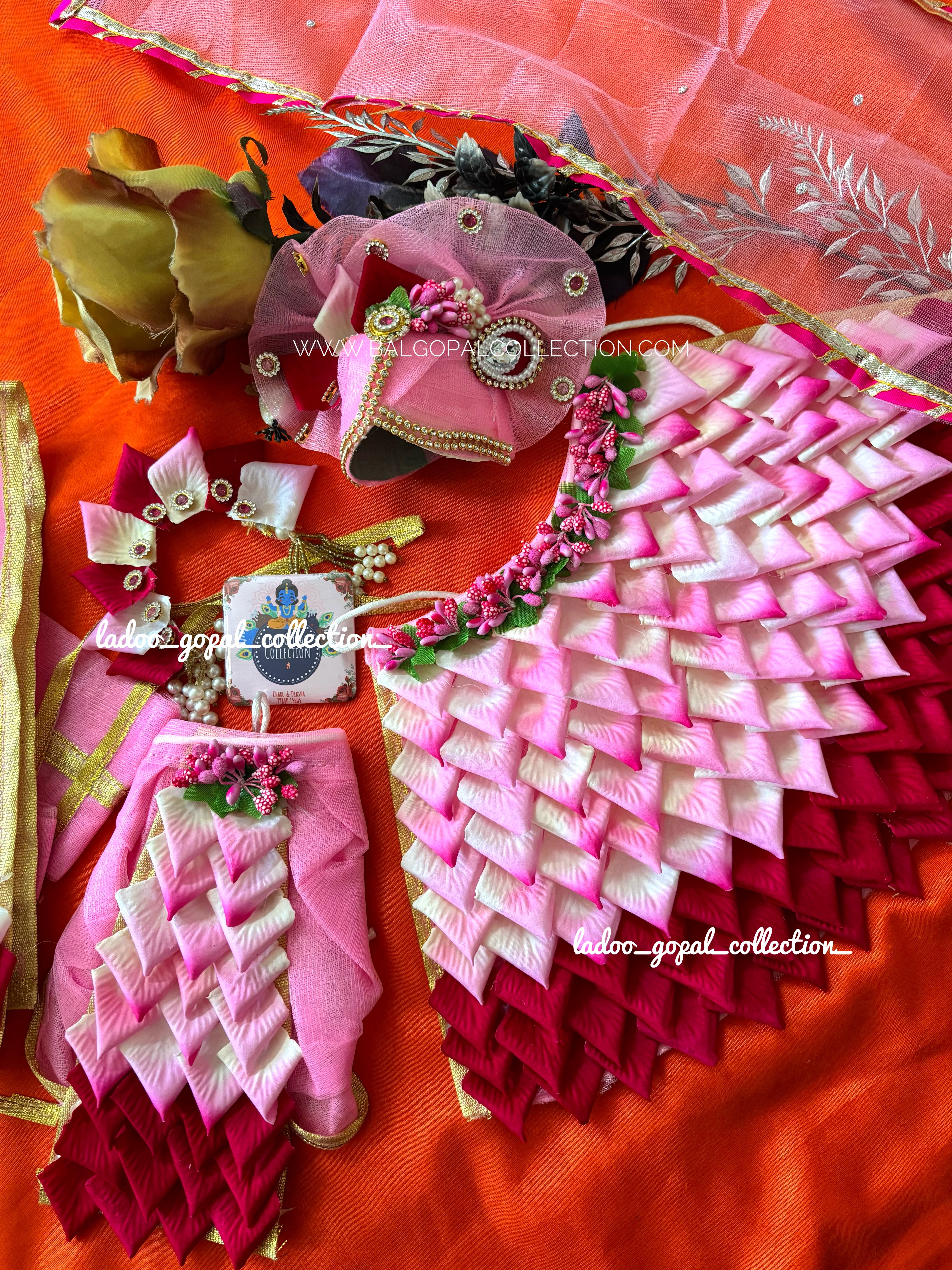 Radha-krishna Poshak (RK Set) – Bal Gopal Collection