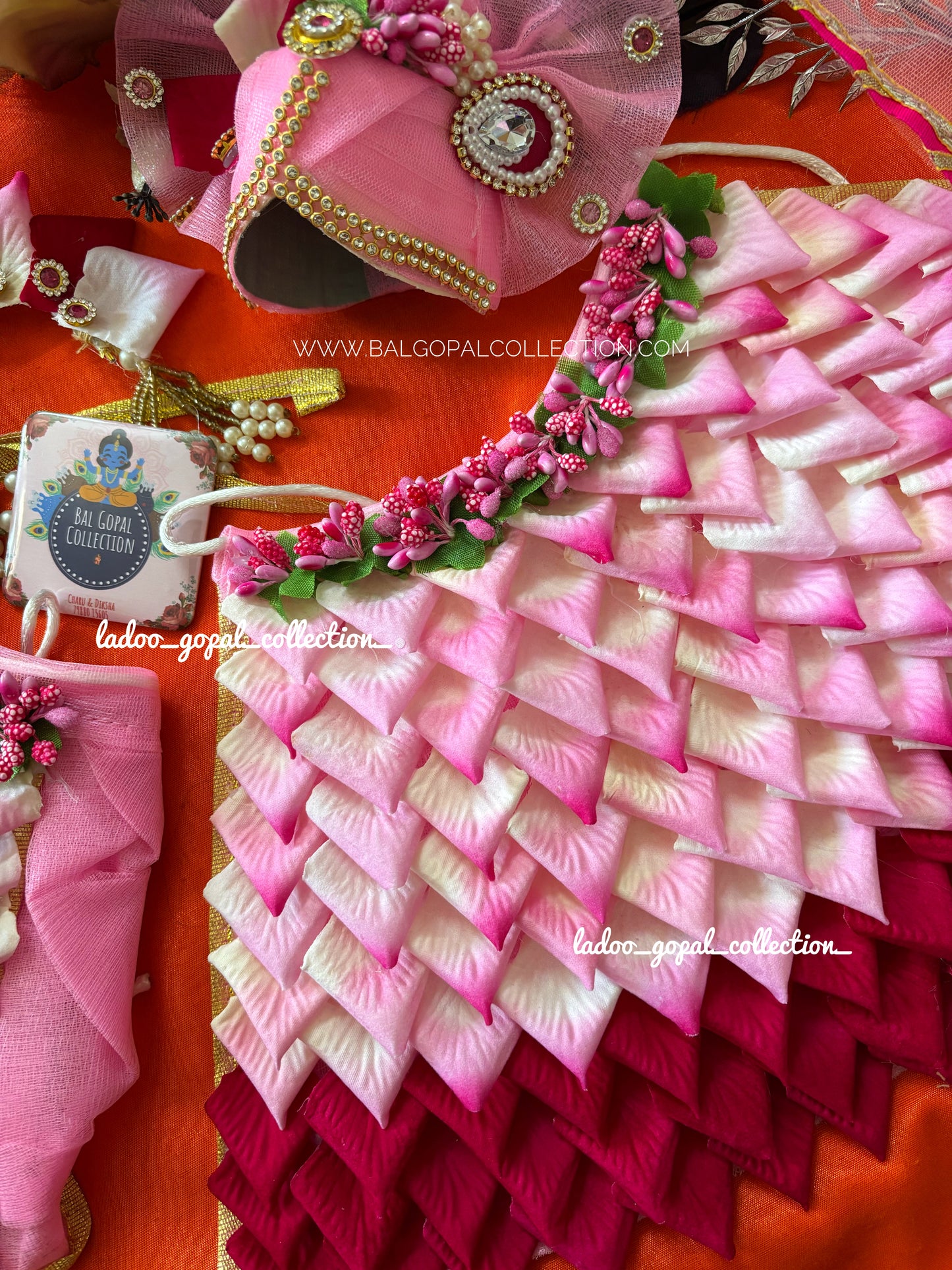 Kamal lehnga choli for mata rani