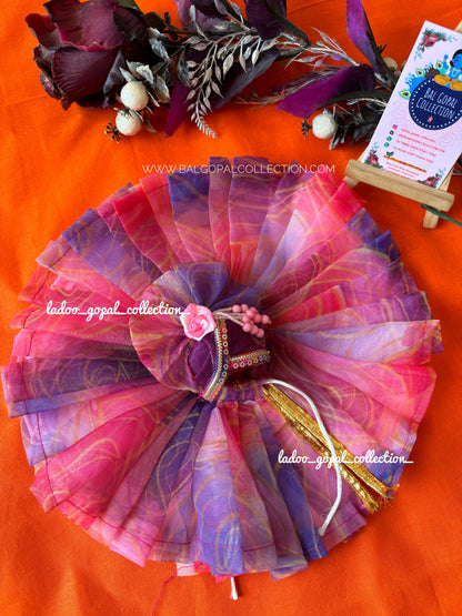 Summer orgenza poshak for laddu gopal
