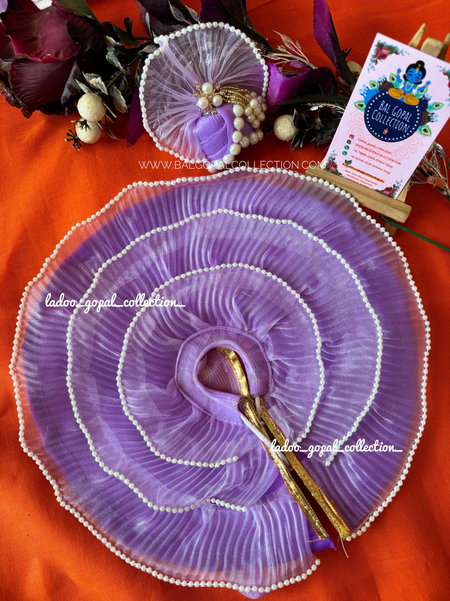 Pearl summer poshak for laddu gopal