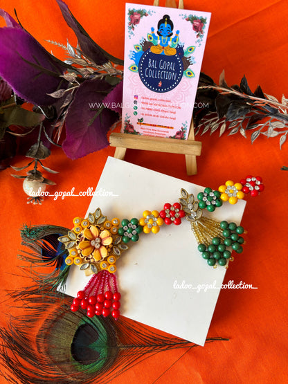 Heavy multi bansi for laddu gopal size 6-7