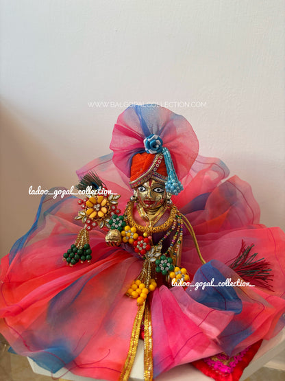 Heavy multi bansi for laddu gopal size 6-7