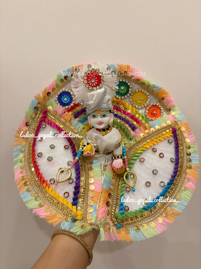 White poshak for laddu gopal