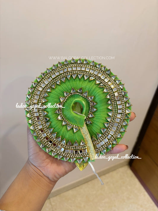 Heavy teej poshak for laddu gopal/ radha rani