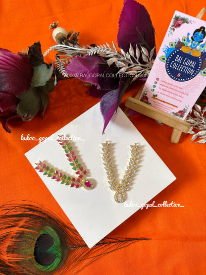 Heavy AD mala for laddu gopal/ radha rani size 4-5-6