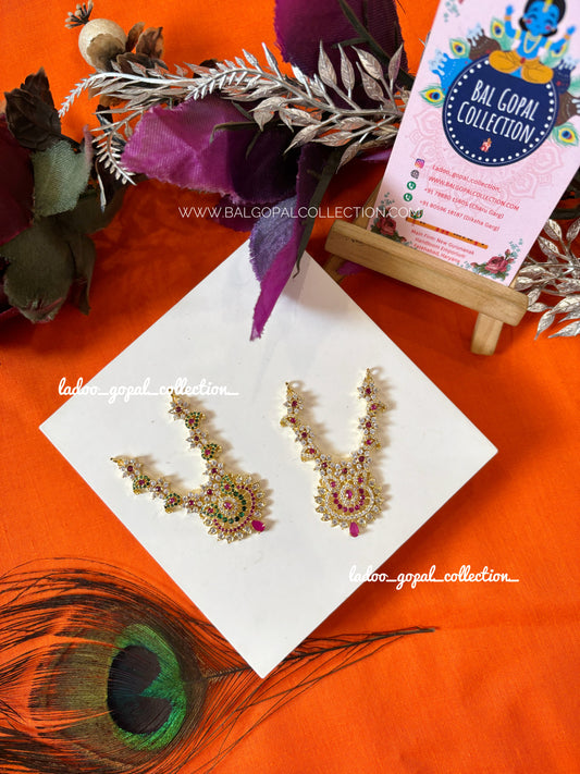 Heavy AD mala for laddu gopal/ radha rani size 3-4-5