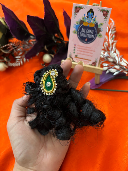 Heavy kesh for laddu gopal size 4-5