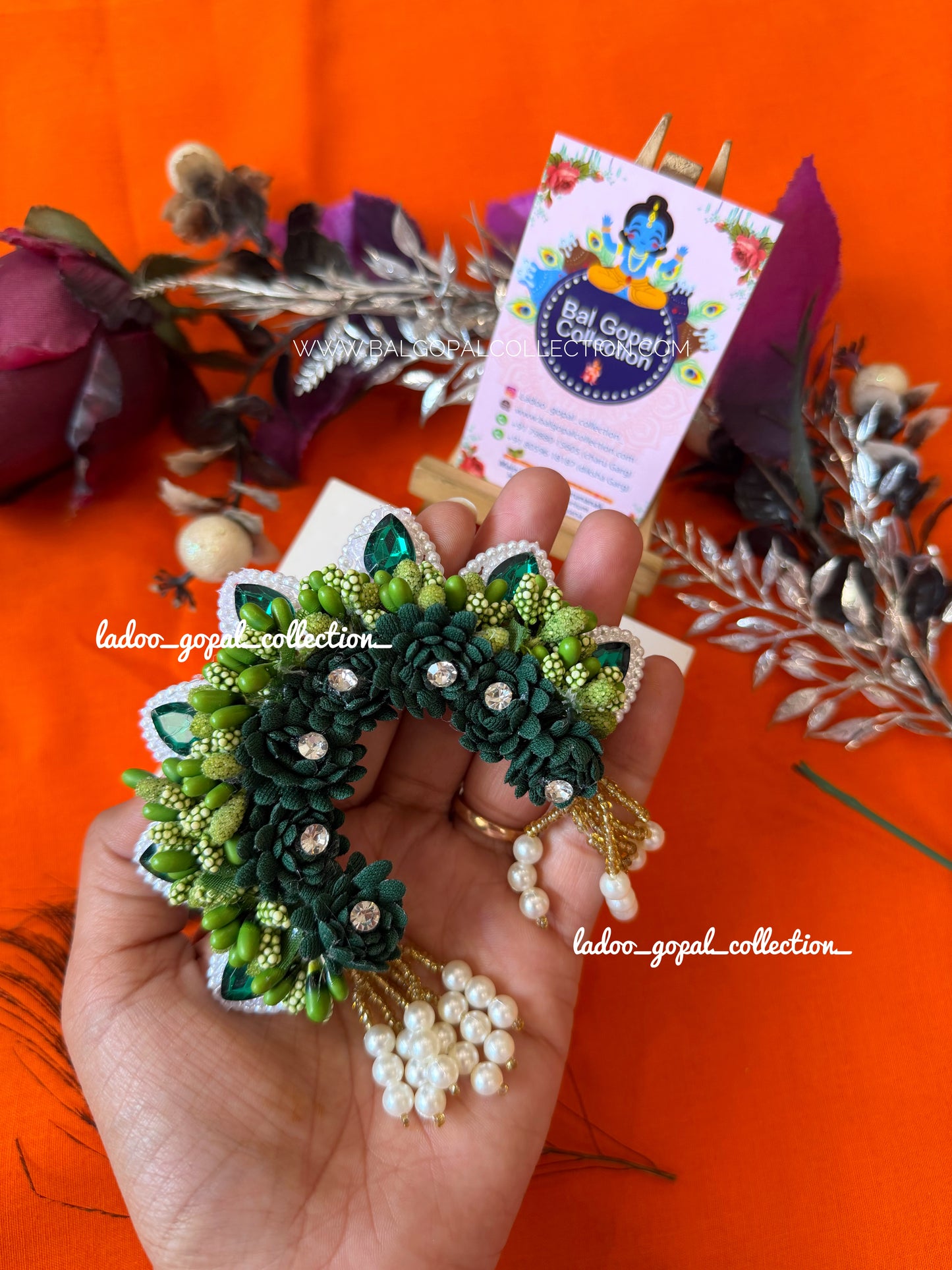 Premium chandrika for radha rani size 4-5-6