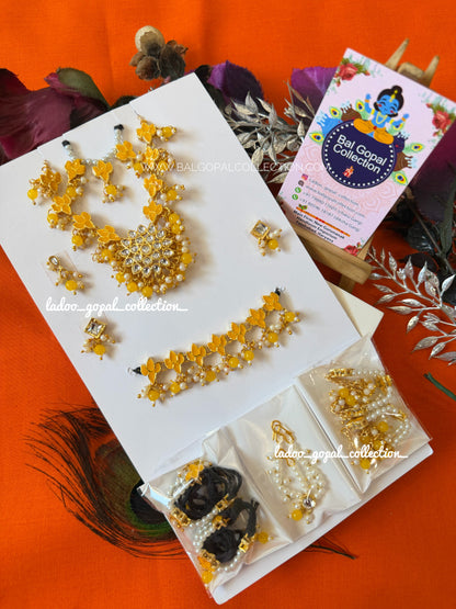 Premium shringar for Radha Krishna