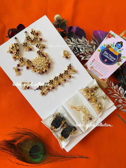 Premium shringar for Radha Krishna