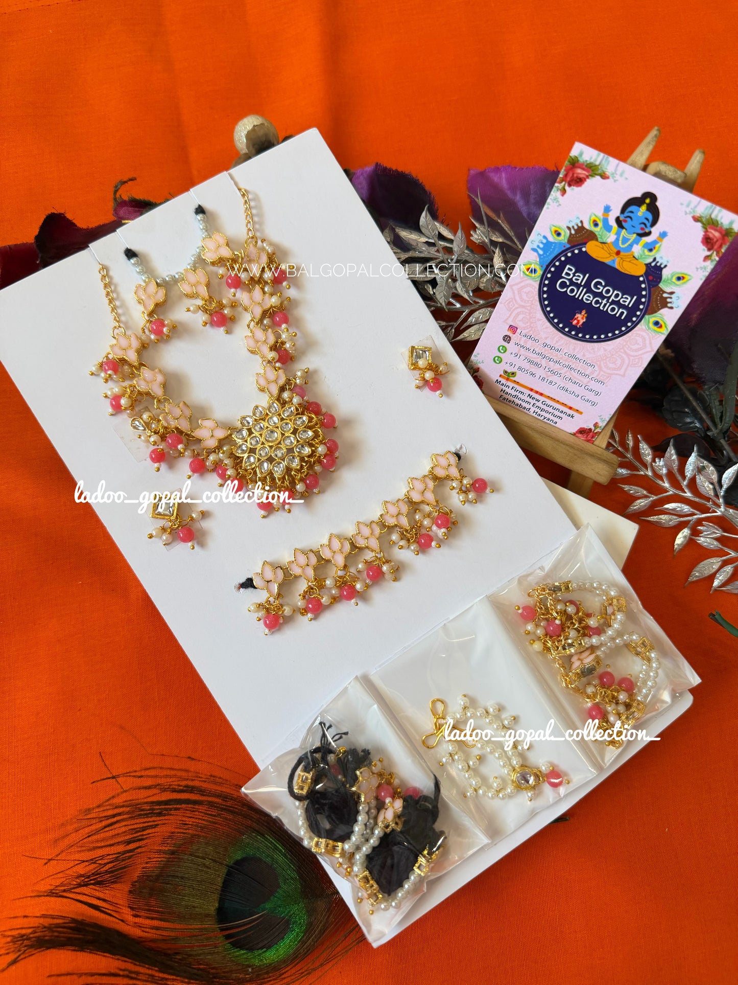 Premium shringar for Radha Krishna