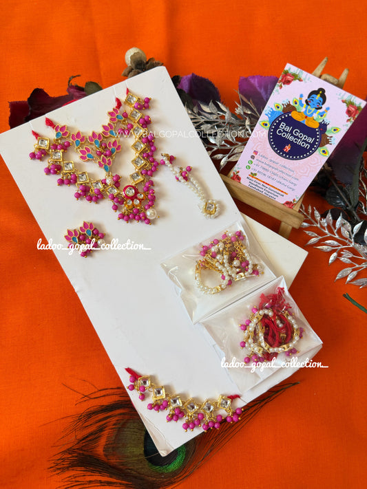 Premium shringar for Radha Krishna