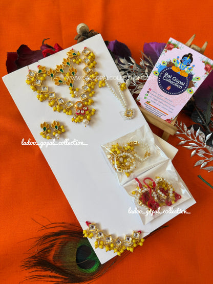Premium shringar for Radha Krishna
