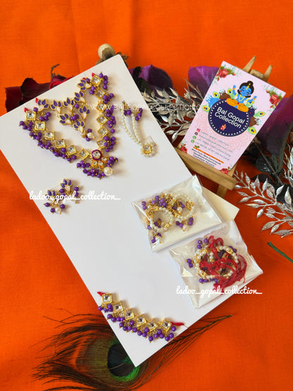 Premium shringar for Radha Krishna