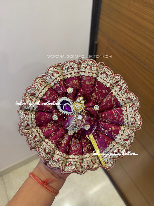 Shahi cone poshak for laddu gopal