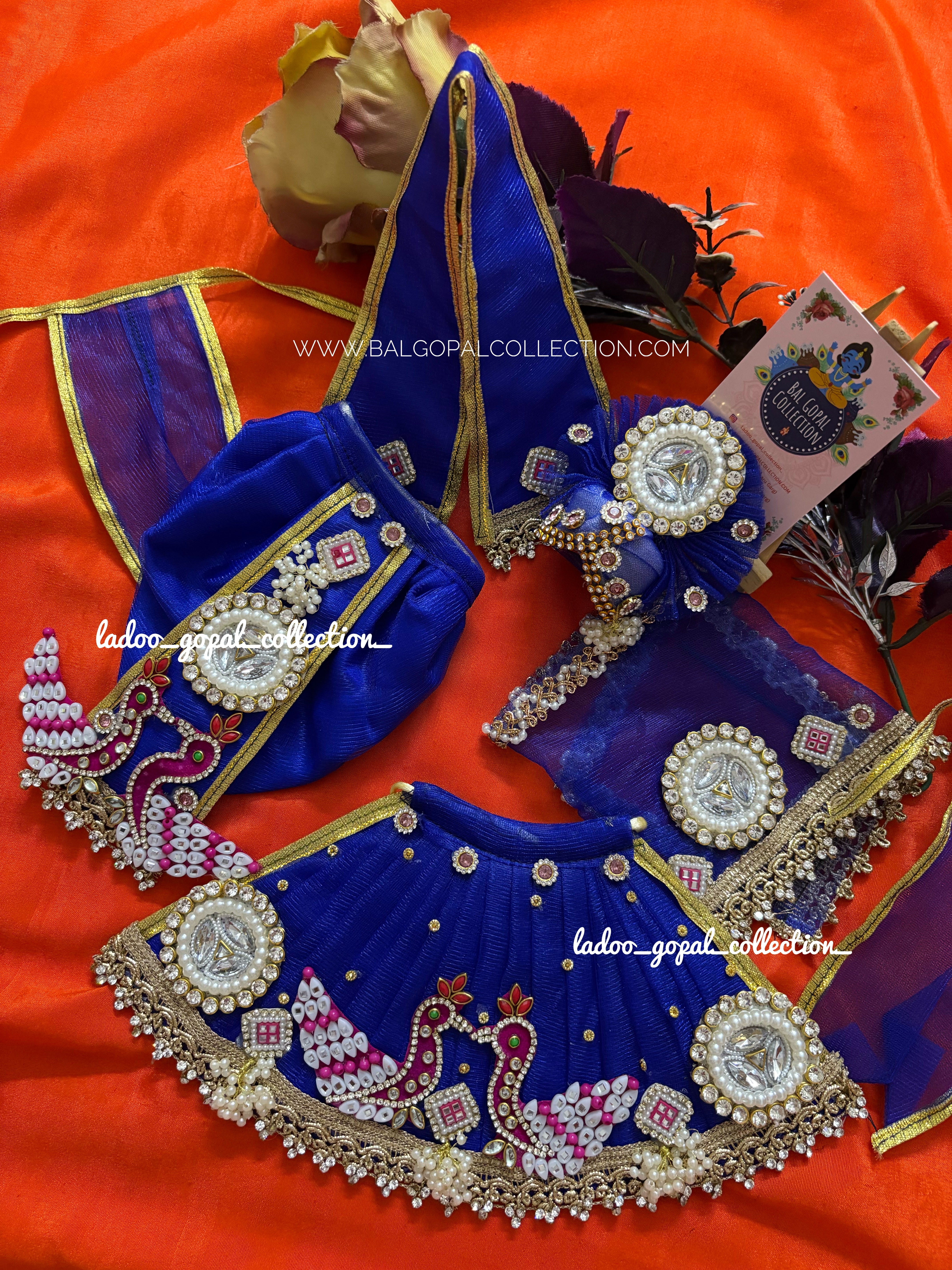 Gopal Rk Radha-krishna Poshak (RK Set) – Bal Gopal Collection