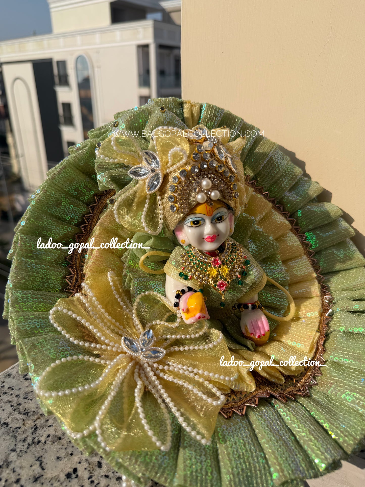 Diwali poshak for laddu gopal OR Radha rani