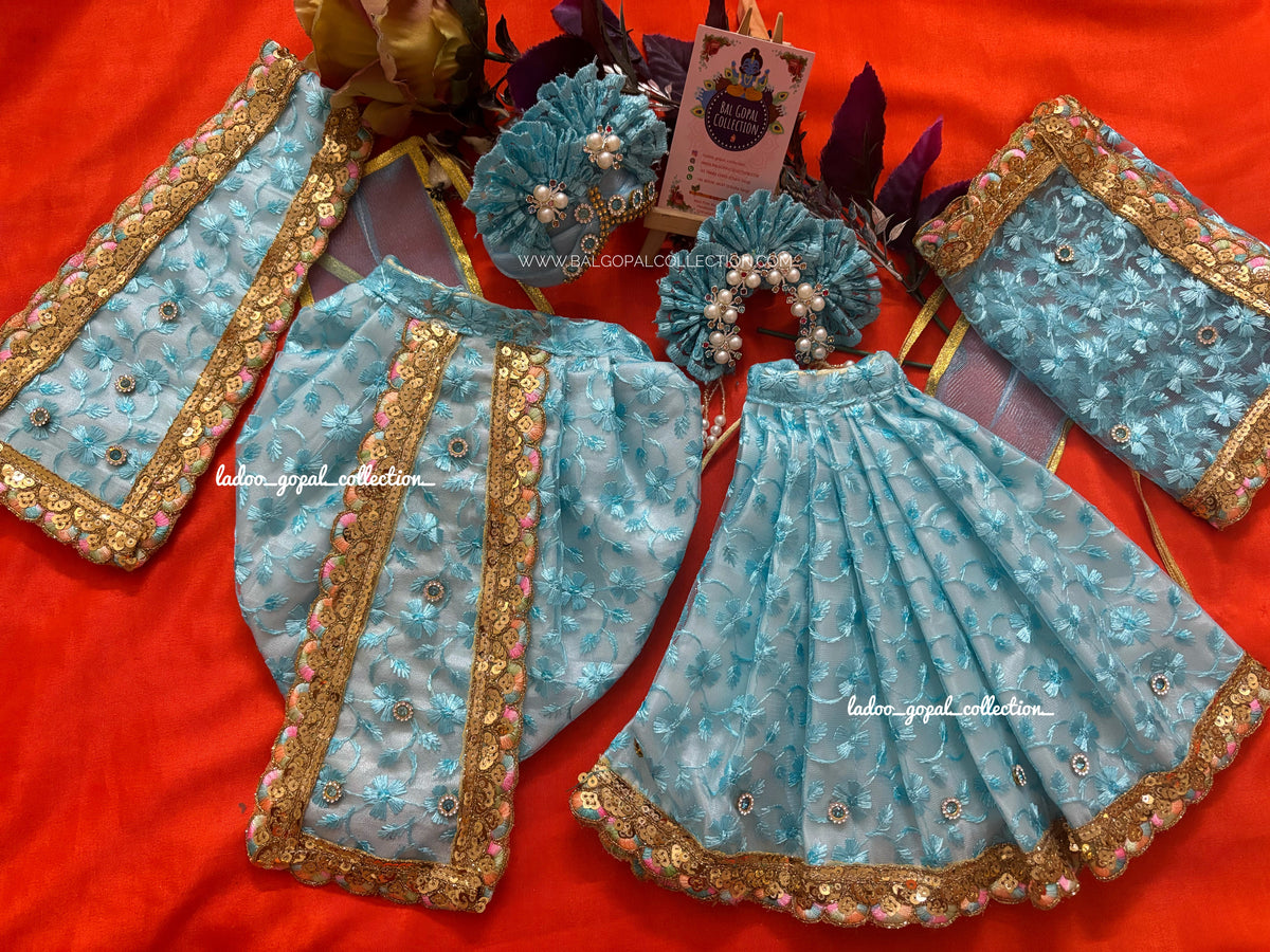 Gopal Rk Radha-krishna Poshak (RK Set) – Bal Gopal Collection