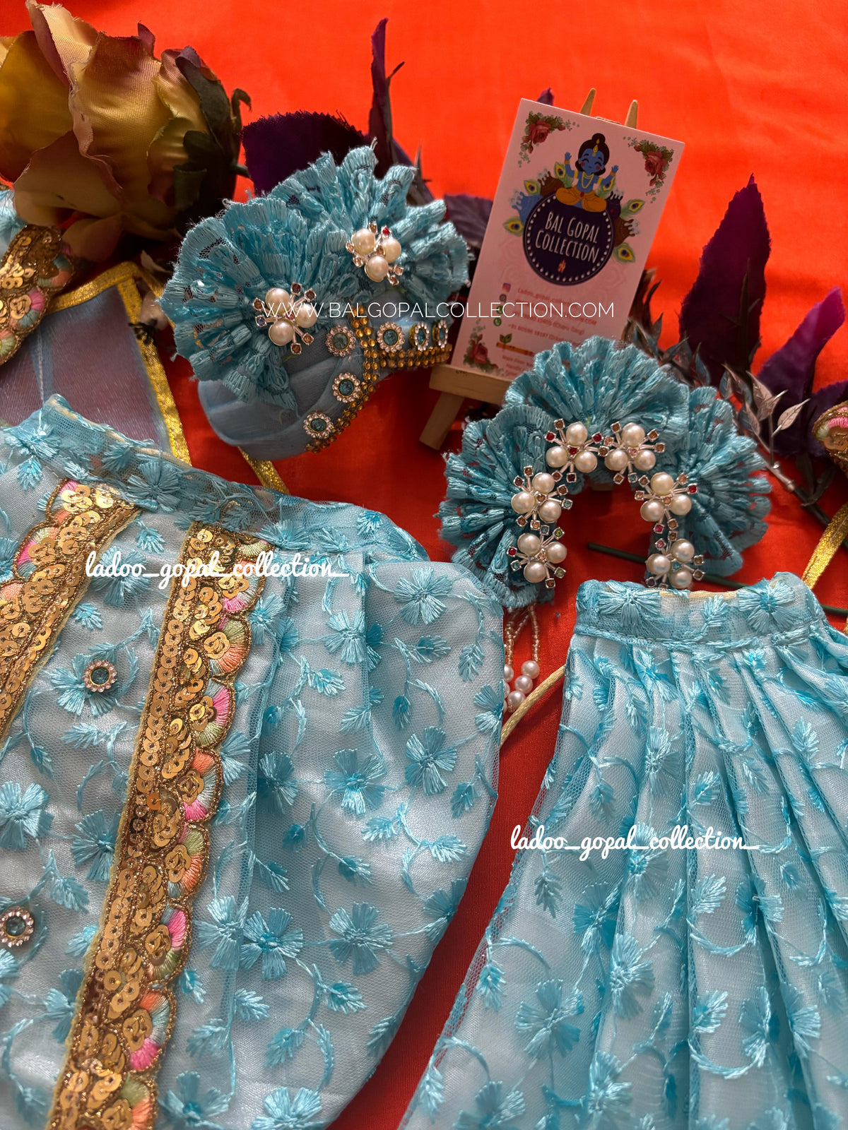 Gopal Rk Radha-krishna Poshak (RK Set) – Bal Gopal Collection