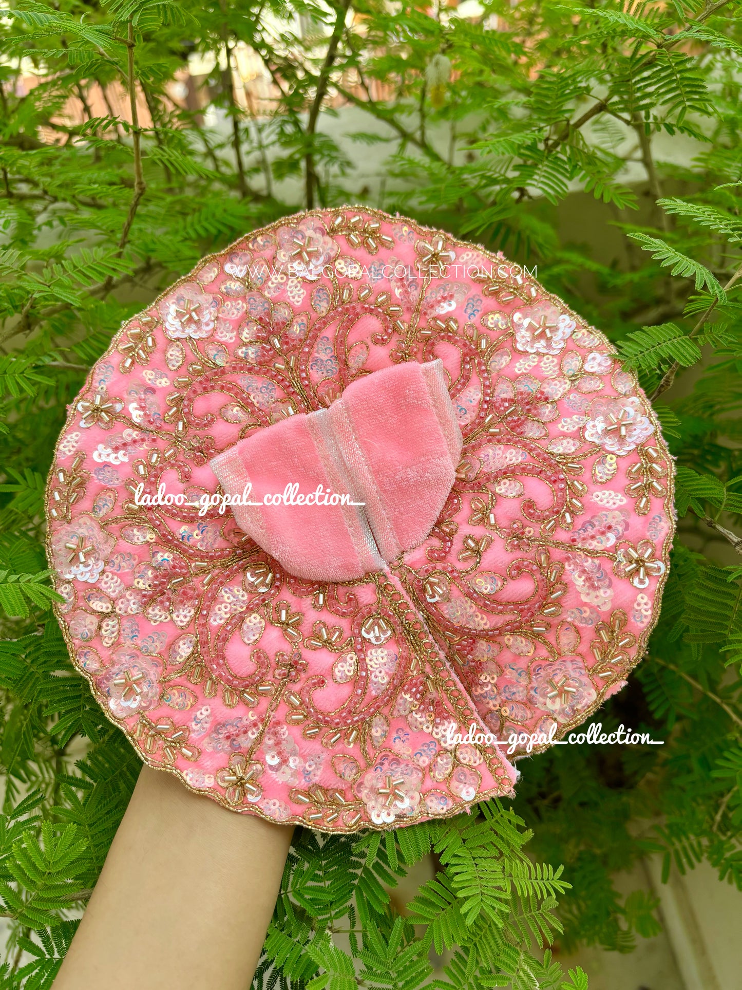 Handwork poshak for laddu gopal