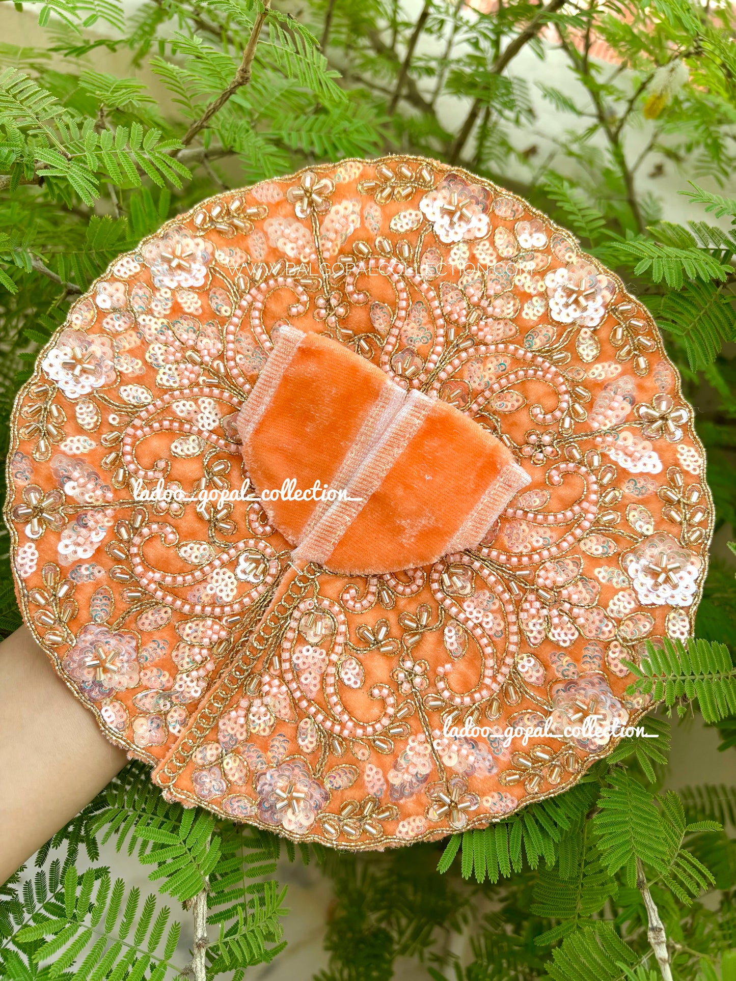 Handwork poshak for laddu gopal