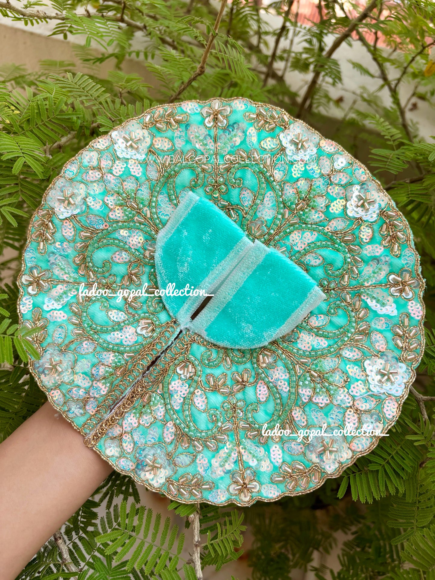 Handwork poshak for laddu gopal