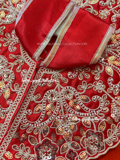 Handwork poshak for laddu gopal
