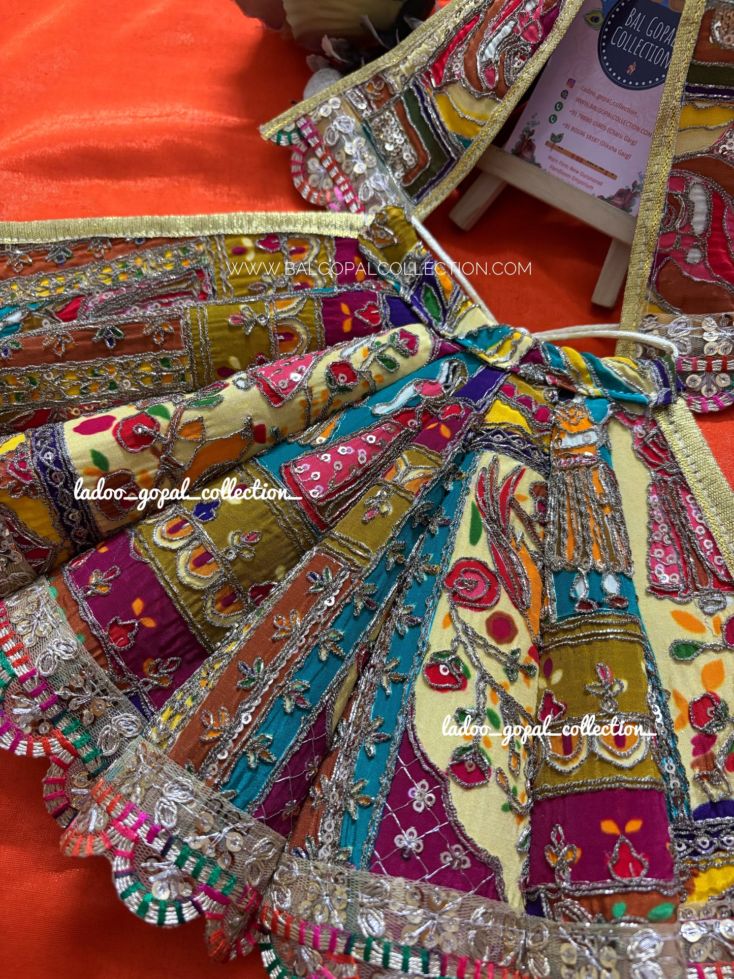 Heavy cone lehnga for mata rani