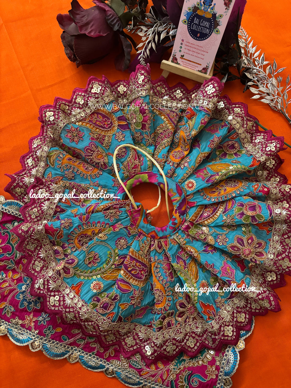 Exclusive BGC special heavy poshak for laddu gopal/ Radha rani/Mata ra ...
