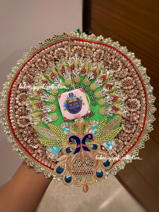 Mayur Poshak for laddu gopal ll Premium Collection